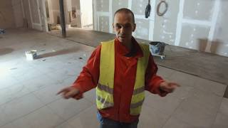 Как просто сделать отверстие в керамограните. How To Cut A Floor Tile Circle