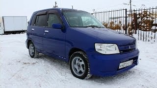2000 Ниссан Куб Z10. Обзор (интерьер, экстерьер, двигатель).