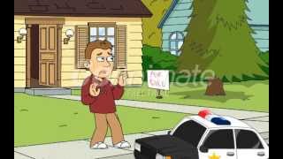 Alan gets grounded for mooning and arrested (CC)