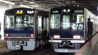 【体質改善車】JR西日本207系1000+0番台　普通新三田行き　JR京都線・高槻到着