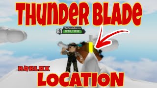 THUNDER BLADE LOCATION| TREASURE QUEST UPDATE 3||ROBLOX