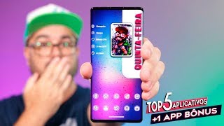 TOP 5 APLICATIVOS INCRÍVEIS + 1 APP BÔNUS - OS MELHORES APPS PARA SEU ANDROID / Janeiro 2020