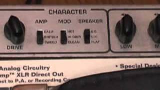 Sansamp Tech 21 Trademark 10 Guitar Amp Demo