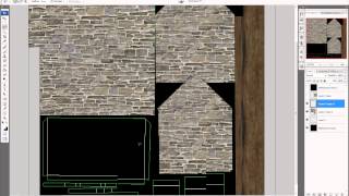 3D MAX "Элементарное текстурирование на примере домика" часть 4
