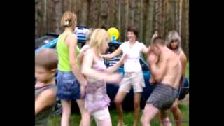 Зажигательные танцы.  Самые веселые танцы на природе. /  Hot dances.
