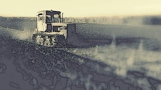 ДТ - 75  идёт как по маслу )