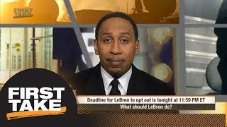 Stephen A. Smith: Dan Gilbert said he'd 'get his team back' if LeBron James left | First Take | ESPN