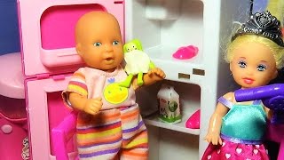 Мультик про кукол. Макс и Катя. Зайка влип/Cartoon about dolls. Max and Katya. Bunny got involved.