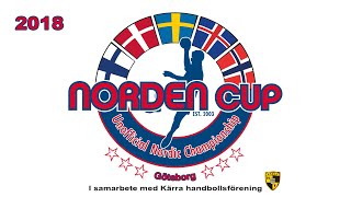 Norden Cup 2018 F04 EA A-kvartsfinal:04 Kärra HF - Nordbygda Håndball Del 1