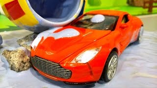 Мультфильмы для детей. Полицейские и гоночные машинки - погоня в ЛЕГО городе. Мультики про машинки