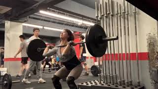 스쿼트클린2클적 100lb