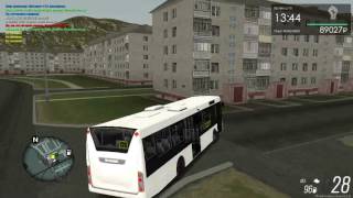 MTA Province. Автобус 126. Участок Мирный - Приволжск
