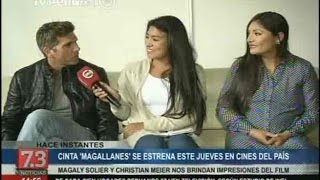 "Magallanes": Magaly Solier y Christian Meier dan detalles del filme