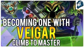 BECOMING ONE WITH VEIGAR - Climb to Master | League of Legends