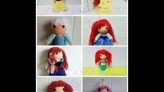 Princesas Disney a ganchillo