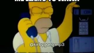 Dillom sessions bzrp #9 con imágenes de los Simpsons