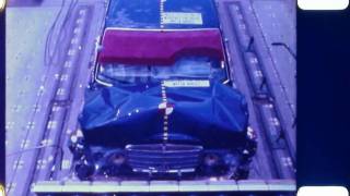 1980 Mercedes 240 Crash Test
