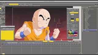 How to Create Anime  - DBZ Anime Studio/Moho Tutorial