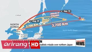 North Korea fires another ballistic missile over Japan