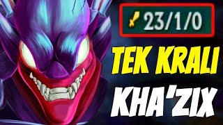 Şampiyonluk Ligi: KHA'ZIX vs JAX! 0 SANİYEDE TEK VAR KILL SALMAK YOK! 2018 Dereceli Team Yerleştirme
