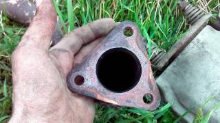 Замена выхлопной системы на MAZDA 626 GD FE3N