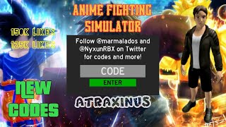 Roblox - Anime Fighting Simulator (CODES) (NEW)