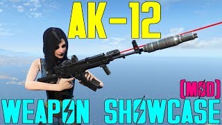 Fallout 4: Weapon Showcases: AK-12 (Mod)