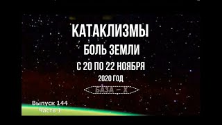 Катаклизмы с 20 по 22 ноября 2020. Боль Земли. Природные катаклизмы за неделю
