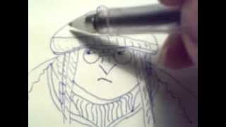 Gru masked. Despicable Me. How to draw a easy? Грю Фелониус Мексон. Гадкий я. Как нарисовать?