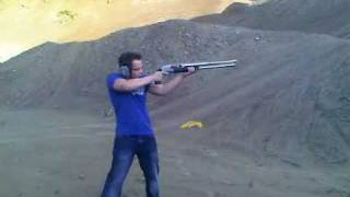 cal.12 hatsan escord marine guard shooting