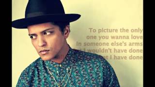 Bruno Mars - If I knew (lyrics)