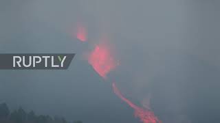 Spain: Smoke and lava issue from La Palma volcano as eruption hits 12th day