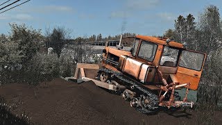 РАБОТАЕМ В НОВОЙ ХАЦАПЕТОВКЕ - FARMING SIMULATOR 2017 #7