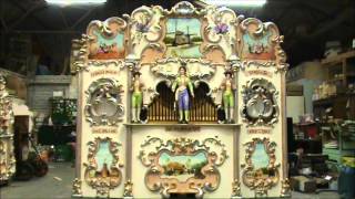 Draaiorgel de 'Diva' speelt Accordeon Wals & Automobiel Mars