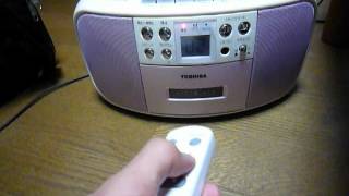東芝　TY-CDS3ラジカセ