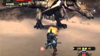【MHF】 逆襲！ディアブロスをヘビィボウガンで 【排熱噴射機構】