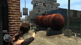 Max Payne 3: Mona Sax with M4 and pistols