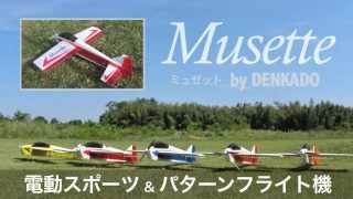 電動スポーツ&パターンフライト機 ミュゼット 400Wクラス フィルム貼り完成機
