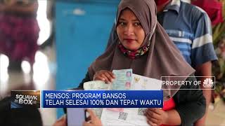 Mensos: Bansos Telah Selesai 100% & Tepat Waktu