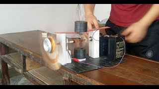Mô hình động cơ điện và máy phát điện một chiều  (phần 2) _ simple DC motor and generator