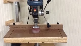 Build the Ultimate Drill Press Table