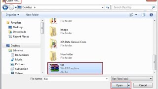 How to open zip file and use winrar complete learning Urdu Hindi