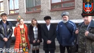 Новости от Ватника: Мега концерт в бригаде Кальмиус. Кубанский казачий квартет " Кумовья"