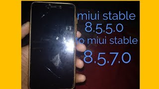 Miui stable 8.5.5.0 to miui 8.5.7.0 installation on redmi 4A l RAA TECH(2018)
