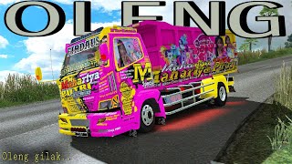 TRUCK CANTER OLENG BERULAH KEMBALI..!! KAPTEN OLENG GILA  #justgame
