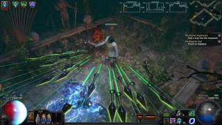 Path of Exile Ethereal Knives 515% cast speed / 182% projectile speed