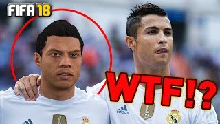 MORE PLAYER FACES IN FIFA 18!!! Reacting To FIFA Faces In Real Life ?