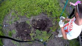 Посадка винограда (таймлапс SJCam SJ5000x) - Vine planting (timelapse by SJCam SJ5000x)