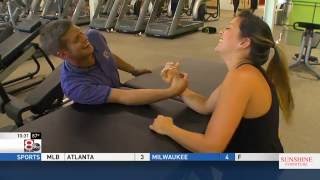 Tulsa area resident competes in professional arm wrestling