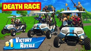 *NEW* DEATH RACE Custom Gamemode In Fortnite Battle Royale!